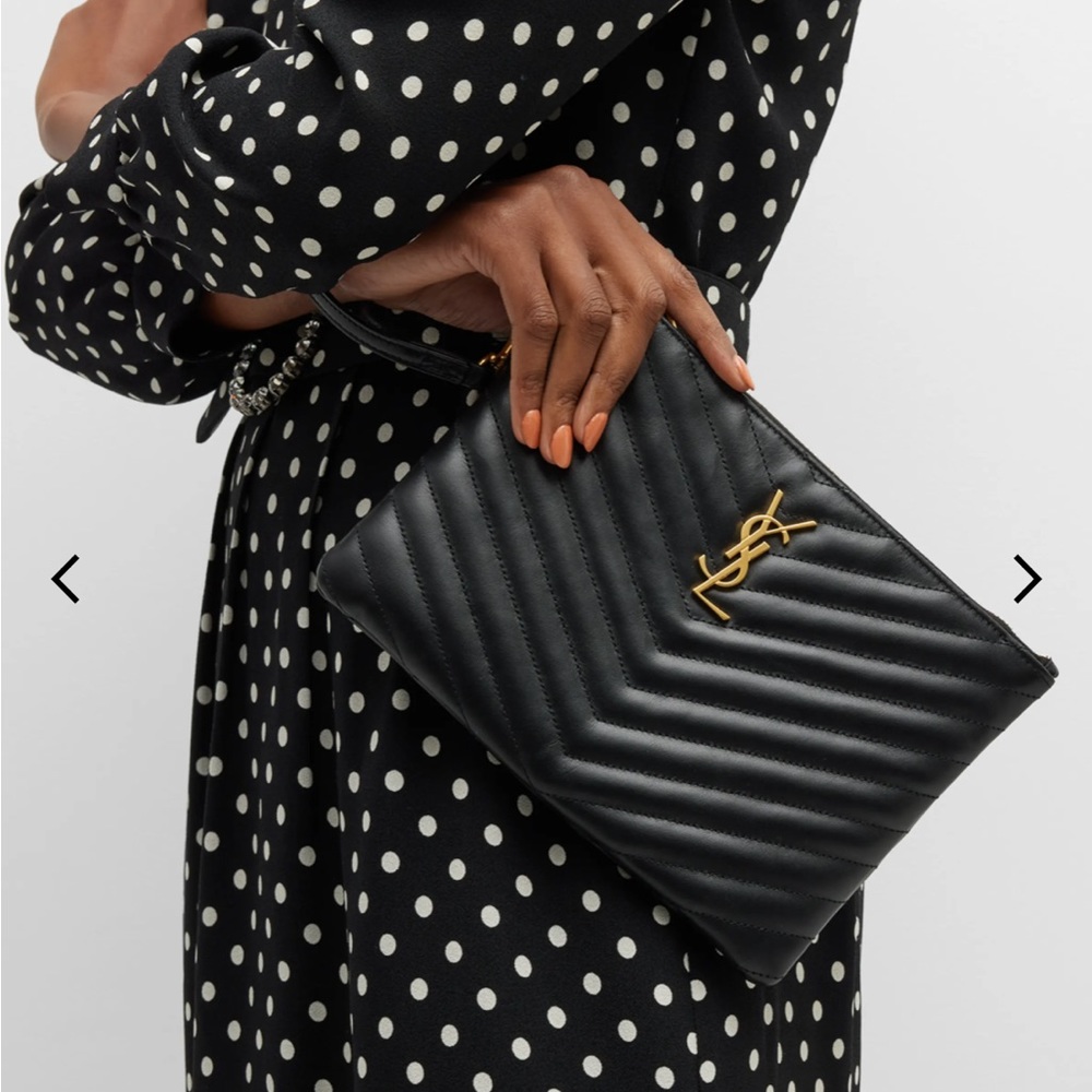 Yves Saint Laurent Cassandre Matelasse Tablet pouch